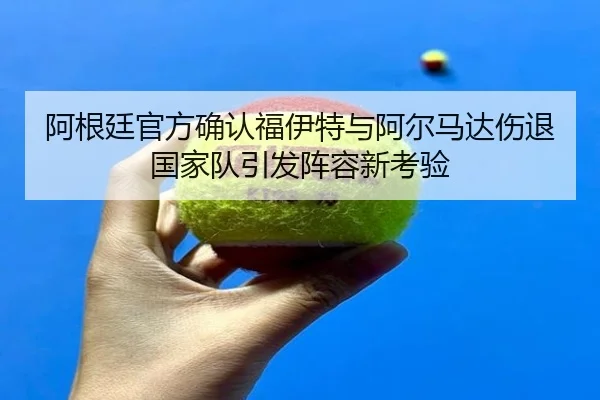 阿根廷官方确认福伊特与阿尔马达伤退国家队引发阵容新考验